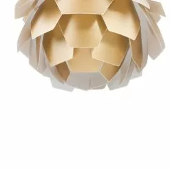 Beliani Suspensions Lampe Suspension Dorée Mini -Luminaires Soldes Boutique lampe suspension doree mini 4