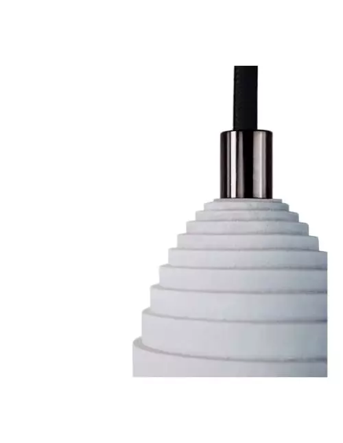 Gone's Lustres Lampe Suspension En Béton Accessoires Perle Noire 3 Gone's Lustres Lampe Suspension En Béton Accessoires Perle Noire – Image 3