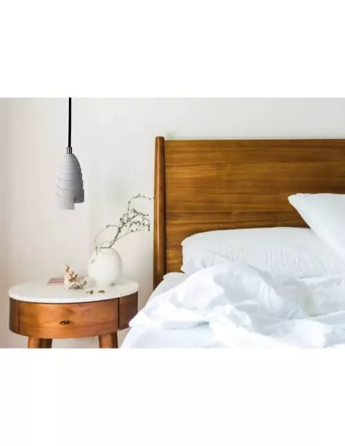 Gone's Suspensions Lampe Suspension En Béton Accessoires Perle Noire 2 Gone's Suspensions Lampe Suspension En Béton Accessoires Perle Noire – Image 2