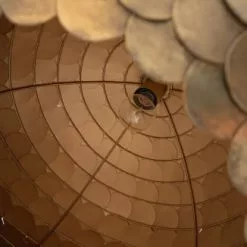 Bepurehome Suspensions Lampe Suspension Métal Antique Messing Doré -Luminaires Soldes Boutique lampe suspension metal antique messing dore 3