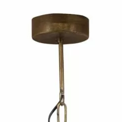 Bepurehome Suspensions Lampe Suspension Métal Antique Messing Doré -Luminaires Soldes Boutique lampe suspension metal antique messing dore 4