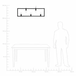 Beliani Suspensions Lampe Suspension Noir -Luminaires Soldes Boutique lampe suspension noir 5