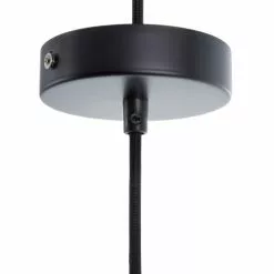 Beliani Suspensions Lampe Suspension Noir Et Doré -Luminaires Soldes Boutique lampe suspension noir et dore 5