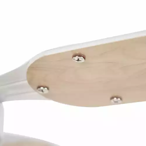 QAZQA Plafonnier Ventilateur Lampe Ventilateur En Acier Blanc 5 QAZQA Plafonnier Ventilateur Lampe Ventilateur En Acier Blanc – Image 5