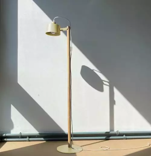 DIZY Design Lampadaires Luminaire à Poser Chêne Et Métal Laiton 2 DIZY Design Lampadaires Luminaire à Poser Chêne Et Métal Laiton – Image 2