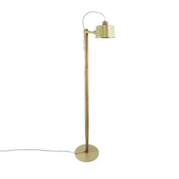 DIZY Design Lampadaires Luminaire à Poser Chêne Et Métal Laiton 5 DIZY Design Lampadaires Luminaire à Poser Chêne Et Métal Laiton – Image 5