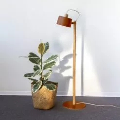 DIZY Design Lampadaires Luminaire à Poser Chêne Et Métal Terracotta 8 DIZY Design Lampadaires Luminaire à Poser Chêne Et Métal Terracotta -Luminaires Soldes Boutique luminaire a poser chene et metal terracotta 8