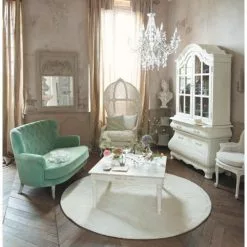 Maisons Du Monde Lustres Lustre à Pampilles En Métal Blanc D75 -Luminaires Soldes Boutique lustre a pampilles en metal blanc d75 1000 10 10 117803 12