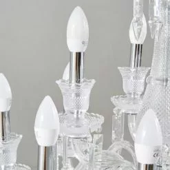 Maisons Du Monde Lustres Lustre à Pampilles En Métal Chromé -Luminaires Soldes Boutique lustre a pampilles en metal chrome 1000 5 0 177366 2