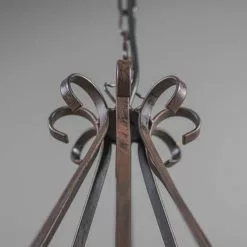 QAZQA Lustres Lustre En Acier Brun Rouille -Luminaires Soldes Boutique lustre en acier brun rouille 2