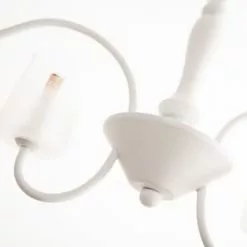 Keria Lustres Lustre En Glass Blanc -Luminaires Soldes Boutique lustre en glass blanc 5