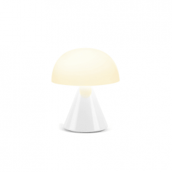 Lexon Lampes à Poser Mini Lampe LED En Aluminium Blanc -Luminaires Soldes Boutique mini lampe led en aluminium blanc 3