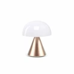 Lexon Lampes à Poser Mini Lampe LED En Aluminium Or -Luminaires Soldes Boutique mini lampe led en aluminium or 3