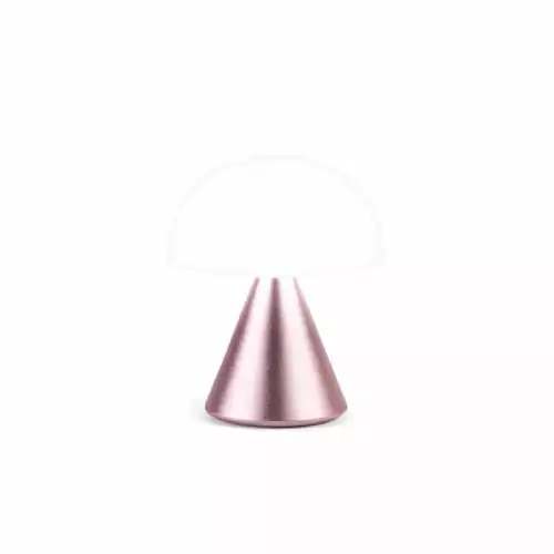 Lexon Lampes à Poser Mini Lampe LED En Aluminium Rose 2 Lexon Lampes à Poser Mini Lampe LED En Aluminium Rose – Image 2