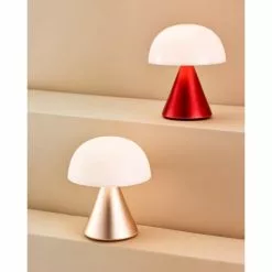 Lexon Lampes à Poser Mini Lampe LED En Aluminium Rose 9 Lexon Lampes à Poser Mini Lampe LED En Aluminium Rose -Luminaires Soldes Boutique mini lampe led en aluminium rose 3