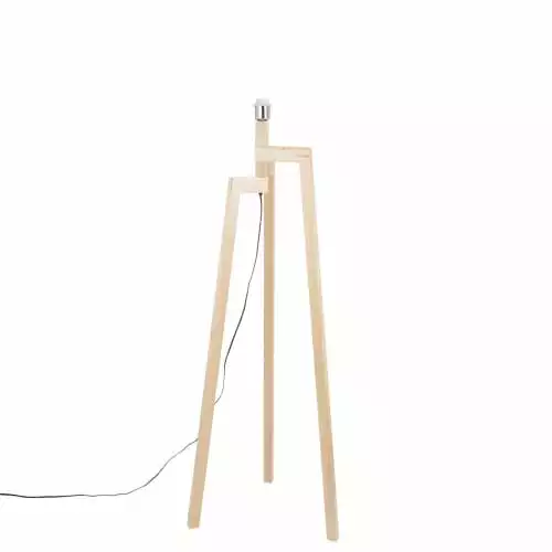 Maisons Du Monde Lampadaires Pied De Lampadaire En Hévéa Clair H132 2 Maisons Du Monde Lampadaires Pied De Lampadaire En Hévéa Clair H132 – Image 2