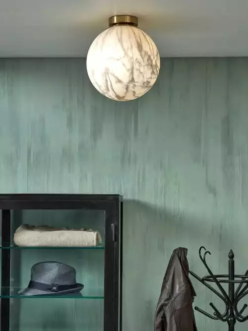 It's About Romi Suspensions Plafonnier Abat-jour En Verre Or/verre Teint, H. 32cm 2 It's About Romi Suspensions Plafonnier Abat-jour En Verre Or/verre Teint, H. 32cm – Image 2