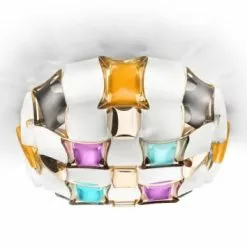 SLAMP Suspensions Plafonnier/Applique Mida Plastique Multicolore 50x50x16 Cm -Luminaires Soldes Boutique plafonnier applique mida plastique multicolore 50x50x16 cm 2