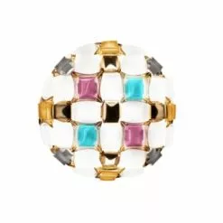 SLAMP Suspensions Plafonnier/Applique Mida Plastique Rose 50x50x16 Cm -Luminaires Soldes Boutique plafonnier applique mida plastique multicolore 50x50x16 cm 5