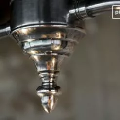 PIB Lampes à Poser Plafonnier Art Nouveau En Métal Argenté -Luminaires Soldes Boutique plafonnier art nouveau en metal argente 2