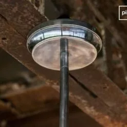 PIB Lampes à Poser Plafonnier Art Nouveau En Métal Argenté -Luminaires Soldes Boutique plafonnier art nouveau en metal argente 4