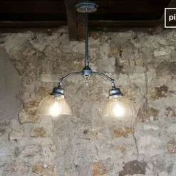 PIB Lampes à Poser Plafonnier Art Nouveau En Métal Argenté -Luminaires Soldes Boutique plafonnier art nouveau en metal argente 5