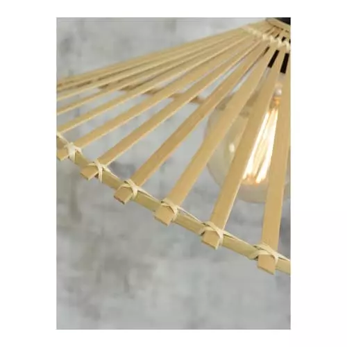 Good & Mojo Suspensions Plafonnier En Bambou Asymétrique D40 5 Good & Mojo Suspensions Plafonnier En Bambou Asymétrique D40 – Image 5