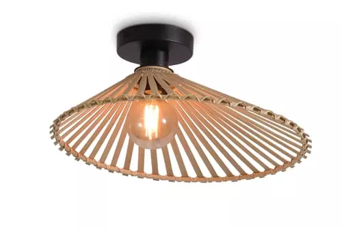 Good & Mojo Suspensions Plafonnier En Bambou Asymétrique D40 6 Good & Mojo Suspensions Plafonnier En Bambou Asymétrique D40 – Image 6