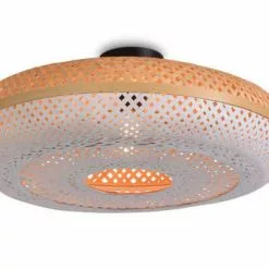 Good & Mojo Suspensions Plafonnier En Bambou Blanc D60 10 Good & Mojo Suspensions Plafonnier En Bambou Blanc D60 -Luminaires Soldes Boutique plafonnier en bambou blanc d60 4