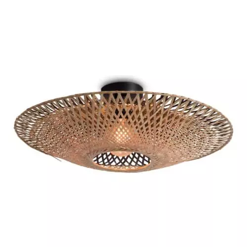 Good & Mojo Suspensions Plafonnier En Bambou D44cm 1 Good & Mojo Suspensions Plafonnier En Bambou D44cm
