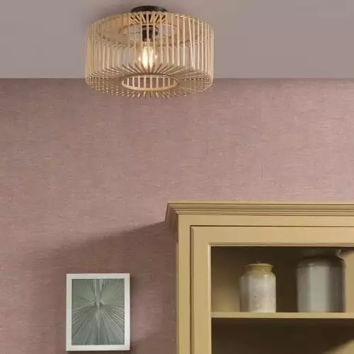 Good & Mojo Suspensions Plafonnier En Bambou Naturel D40 2 Good & Mojo Suspensions Plafonnier En Bambou Naturel D40 – Image 2
