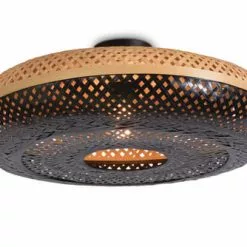 Good & Mojo Suspensions Plafonnier En Bambou Noir D60 -Luminaires Soldes Boutique plafonnier en bambou noir d60 4