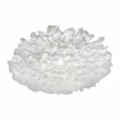 Keria Suspensions Plafonnier En Fabric Blanc