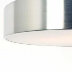 Keria Suspensions Plafonnier En Glass Argente -Luminaires Soldes Boutique plafonnier en glass argente 2