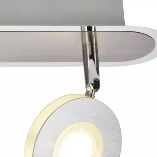 Brilliant Appliques Murales Et Spots Plafonnier En Métal Argenté 3 Brilliant Appliques Murales Et Spots Plafonnier En Métal Argenté – Image 3