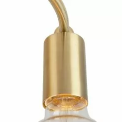 QAZQA Suspensions Plafonnier En Métal Doré/laiton -Luminaires Soldes Boutique plafonnier en metal dore laiton 2