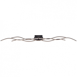 Paul Neuhaus Suspensions Plafonnier En Métal Noir -Luminaires Soldes Boutique plafonnier en metal noir 3