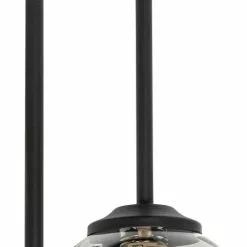 QAZQA Suspensions Plafonnier En Verre Noir -Luminaires Soldes Boutique plafonnier en verre noir 10