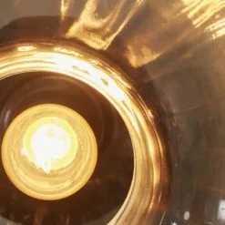 It's About Romi Suspensions Plafonnier En Verre Noir, H. 18cm -Luminaires Soldes Boutique plafonnier en verre noir h 18cm 4