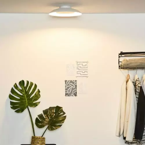 Lucide Suspensions Plafonnier LED Rond En Métal D21.5cm 2 Lucide Suspensions Plafonnier LED Rond En Métal D21.5cm – Image 2