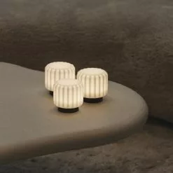 Atelier Pierre Lampes à Poser Set De 3 Lampes Dentelles 9cm Pvc Noir -Luminaires Soldes Boutique set de 3 lampes dentelles 9cm pvc noir 5