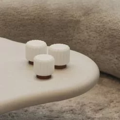 Atelier Pierre Lampes à Poser Set De 3 Lampes Dentelles 9cm Pvc Terracotta -Luminaires Soldes Boutique set de 3 lampes dentelles 9cm pvc terracotta 5