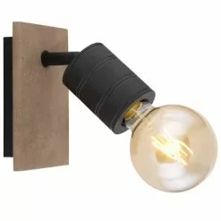 Globo Appliques Murales Et Spots Spot Mural En Bois