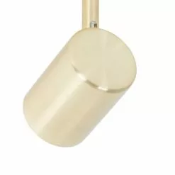 QAZQA Appliques Murales Et Spots Spot Plafond En Acier Doré/laiton -Luminaires Soldes Boutique spot plafond en acier dore laiton 5