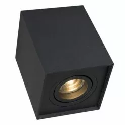 QAZQA Appliques Murales Et Spots Spot Plafond En Acier Noir -Luminaires Soldes Boutique spot plafond en acier noir 17