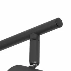 QAZQA Appliques Murales Et Spots Spot Plafond En Acier Noir -Luminaires Soldes Boutique spot plafond en acier noir 34