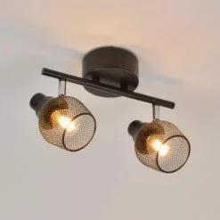 Corep Appliques Murales Et Spots Spots Orientables Métal Grillagé L26cm -Luminaires Soldes Boutique spots orientables metal grillage l26cm 2