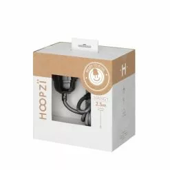 Hoopzi Suspensions Suspension 1 Fil électrique En Tissu Métal 2,5m Douille Noire -Luminaires Soldes Boutique suspension 1 fil electrique en tissu metal 2 5m douille noire 3