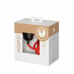 Hoopzi Suspensions Suspension 1 Fil électrique En Tissu Rouge 2,5m Douille Noire -Luminaires Soldes Boutique suspension 1 fil electrique en tissu rouge 2 5m douille noire 3