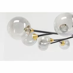 Kare Design Suspensions Suspension 12 Abat-jours En Verre Et Acier -Luminaires Soldes Boutique suspension 12 abat jours en verre et acier 3